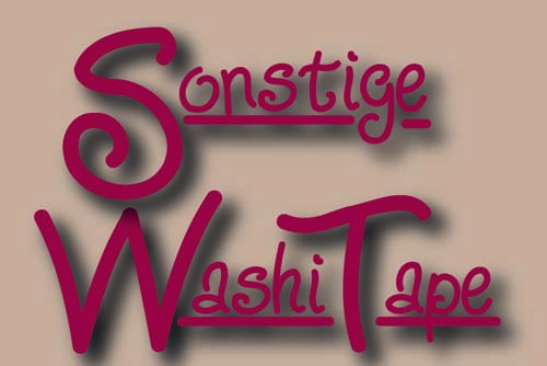 Sonstige Washi Tape